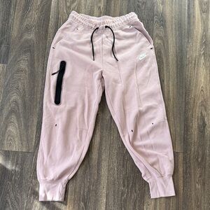 Women’s Nike Tech Light Pink Joggers